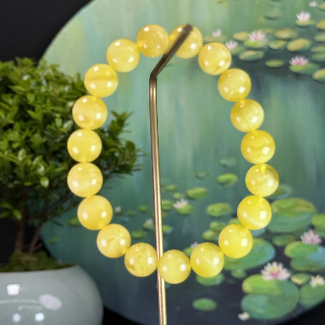 D007珠宝玉石精选蜜蜡手串