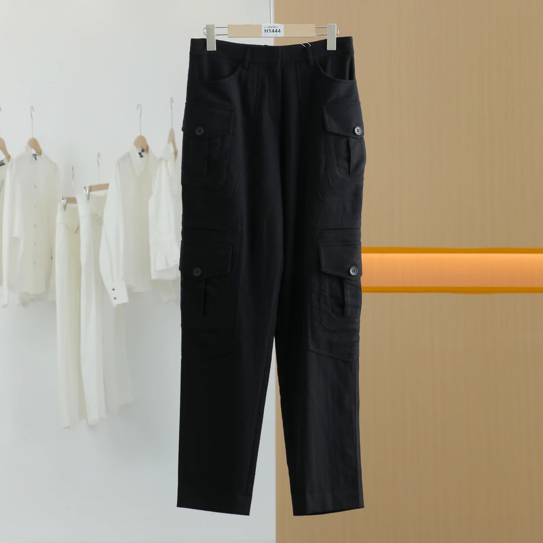 【半价q仓-唐长老自营】货号H1444女装新款时尚百搭休闲裤HBL