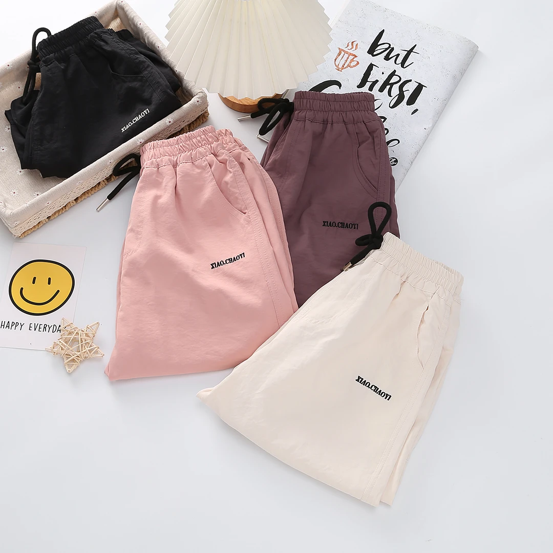 夏季儿童束口裤子  薄款休闲裤男女宝