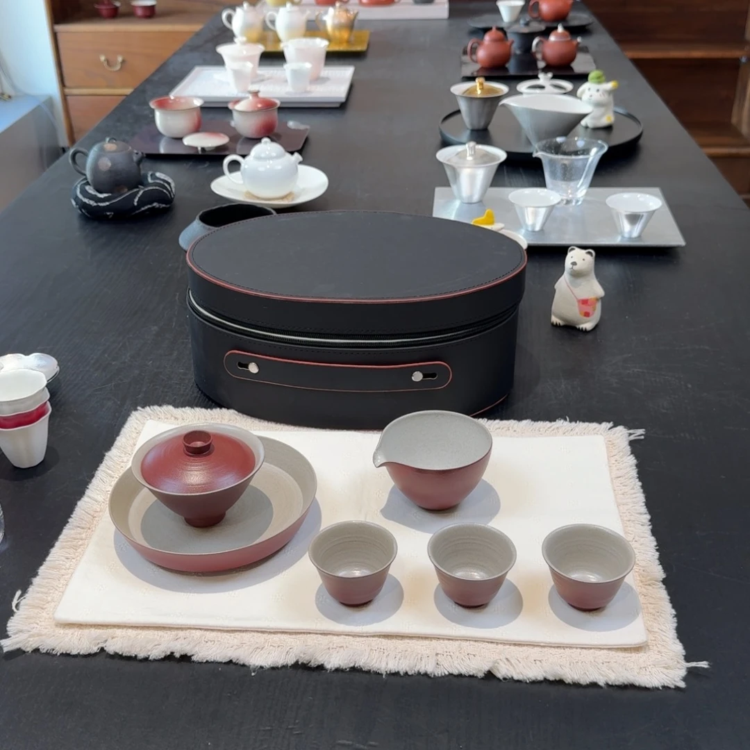 88折红色六件套送2个茶席+茶包