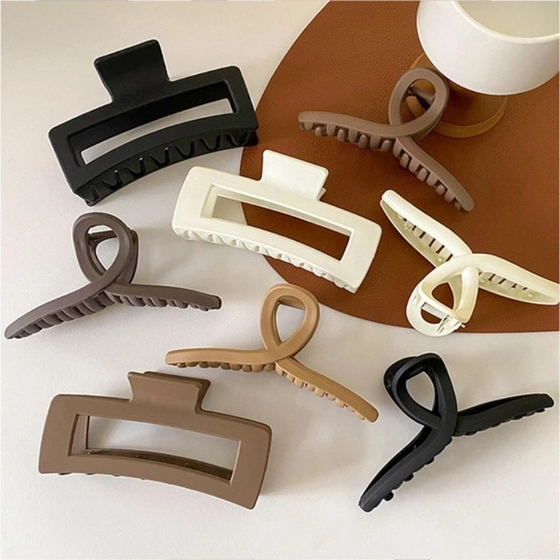 抓夹女高级感气质后脑勺盘发抓百搭高颜值大号鲨鱼夹子头饰不伤发