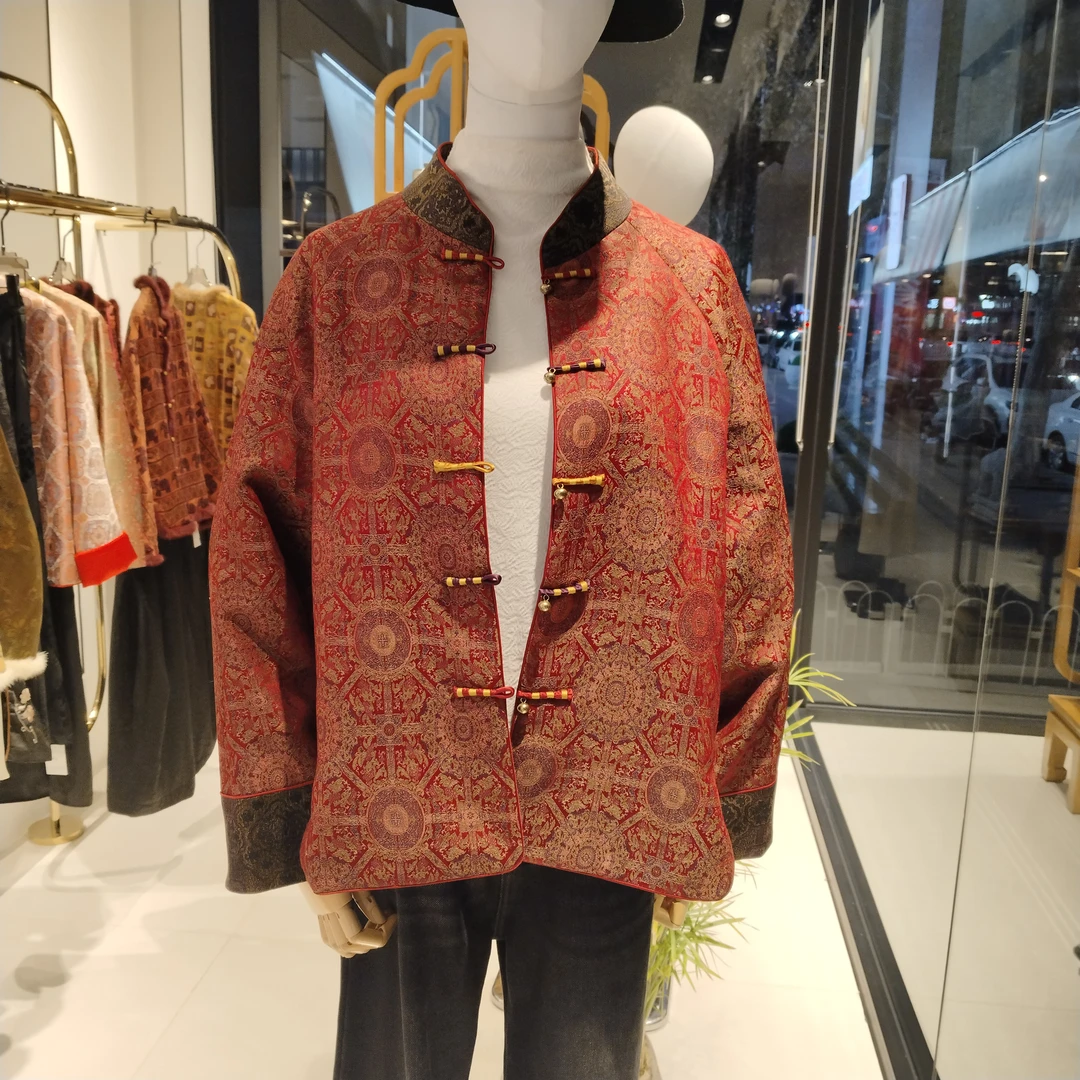 半帛，.八达运宋锦棉服