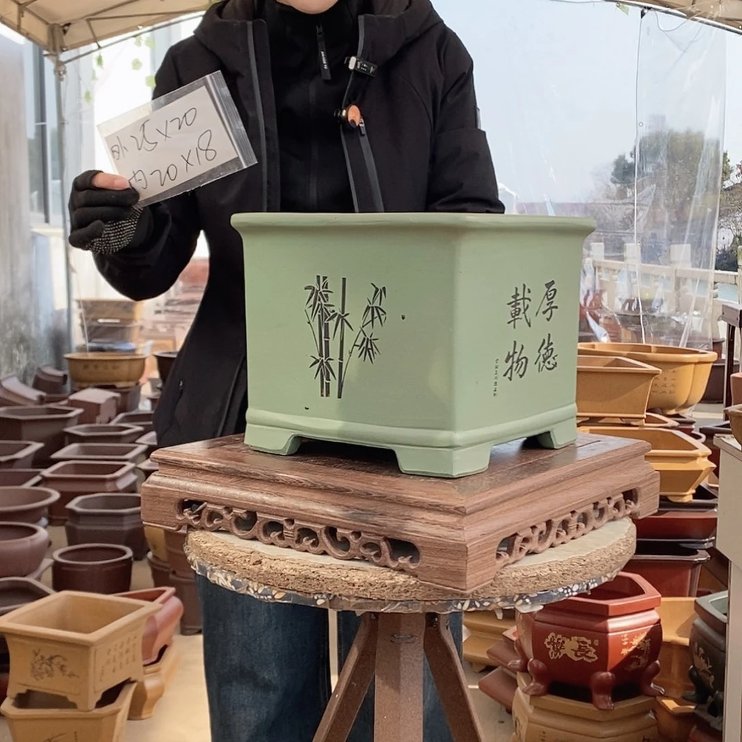 紫砂花盆紫砂花盆