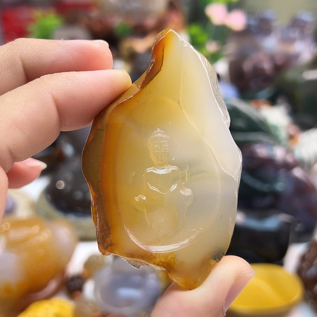 玛瑙/玉髓未镶嵌颈饰