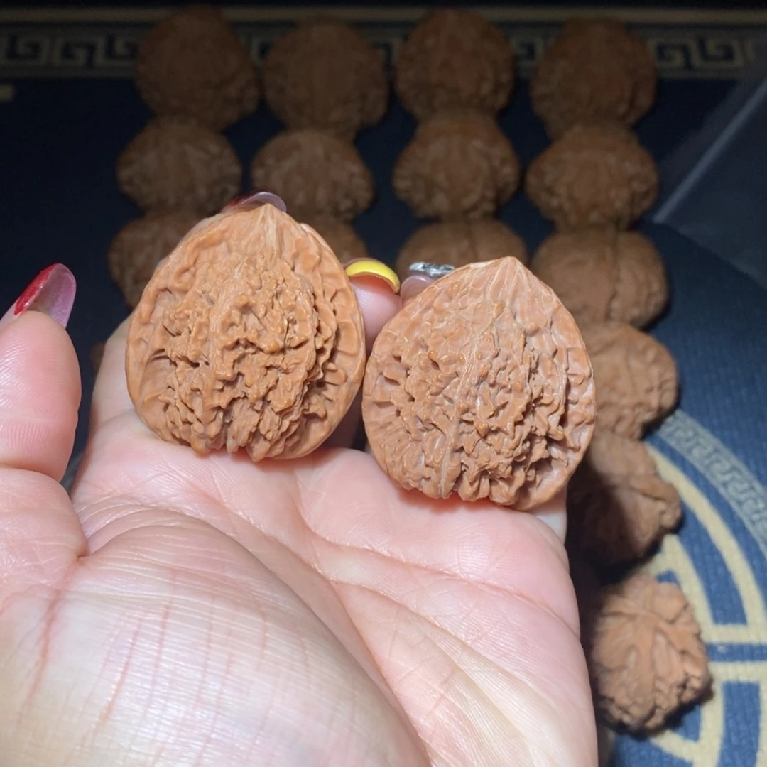 吊坠文玩核桃38尺全品满天星