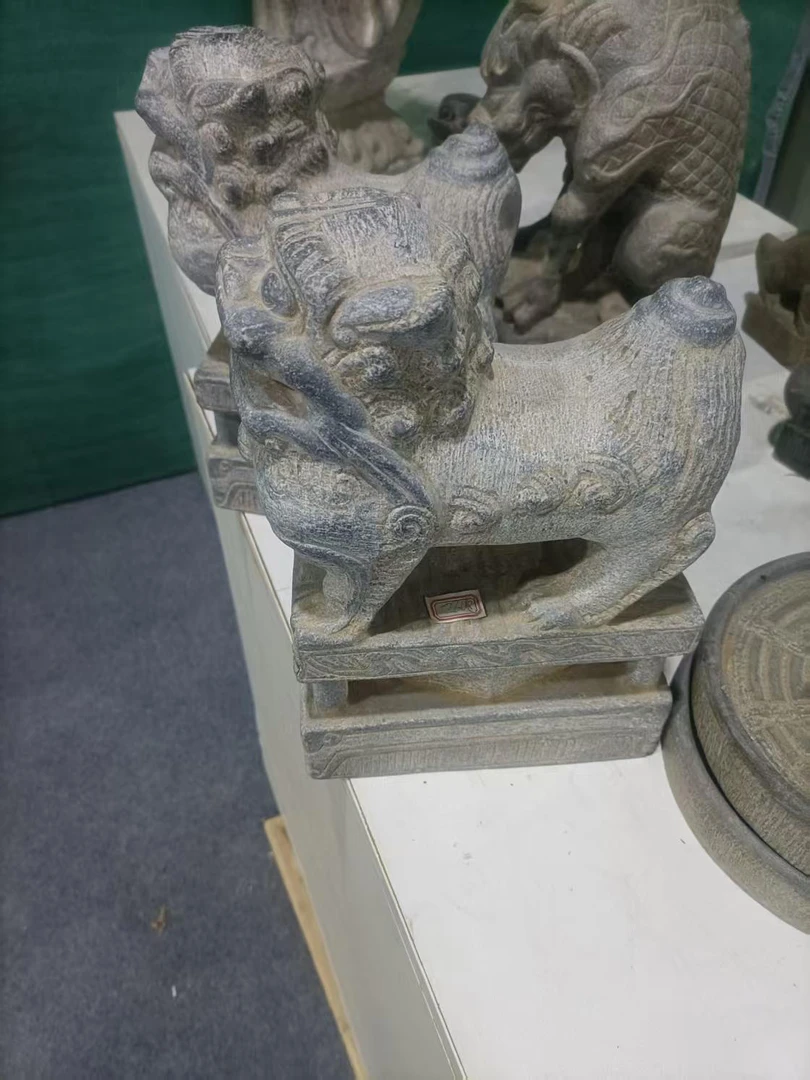 青石材质 小狮子 不包邮 不卸车