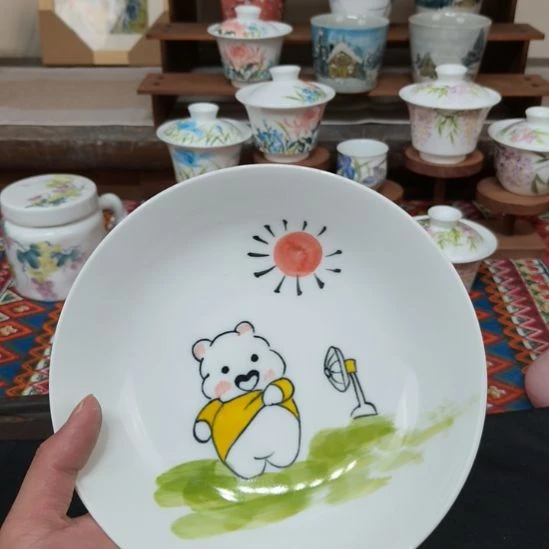 瓷片景德镇健康高温瓷器