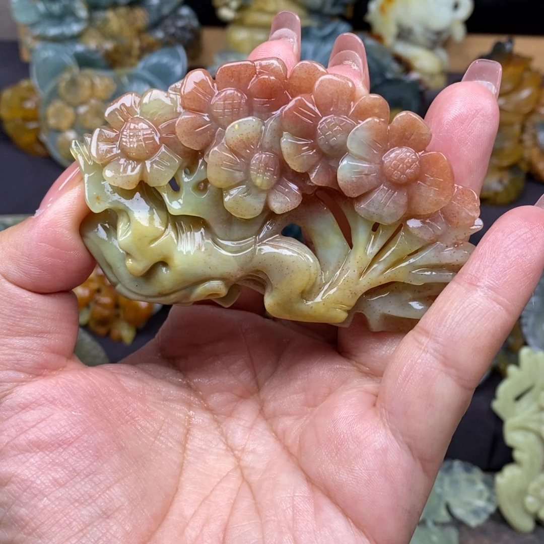 蛇纹石玉颈饰未镶嵌A**S