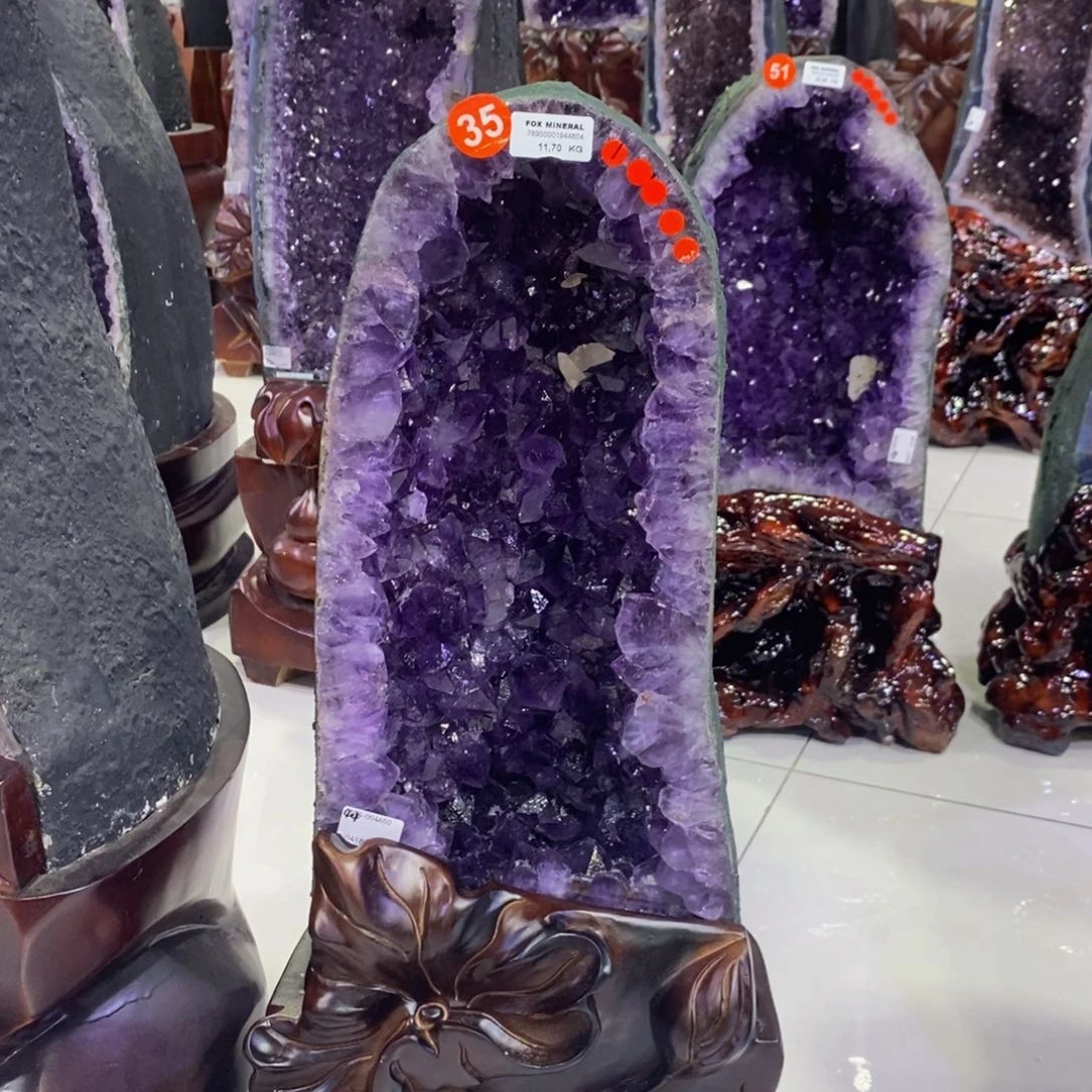 未镶嵌大型摆件（非配饰）紫晶