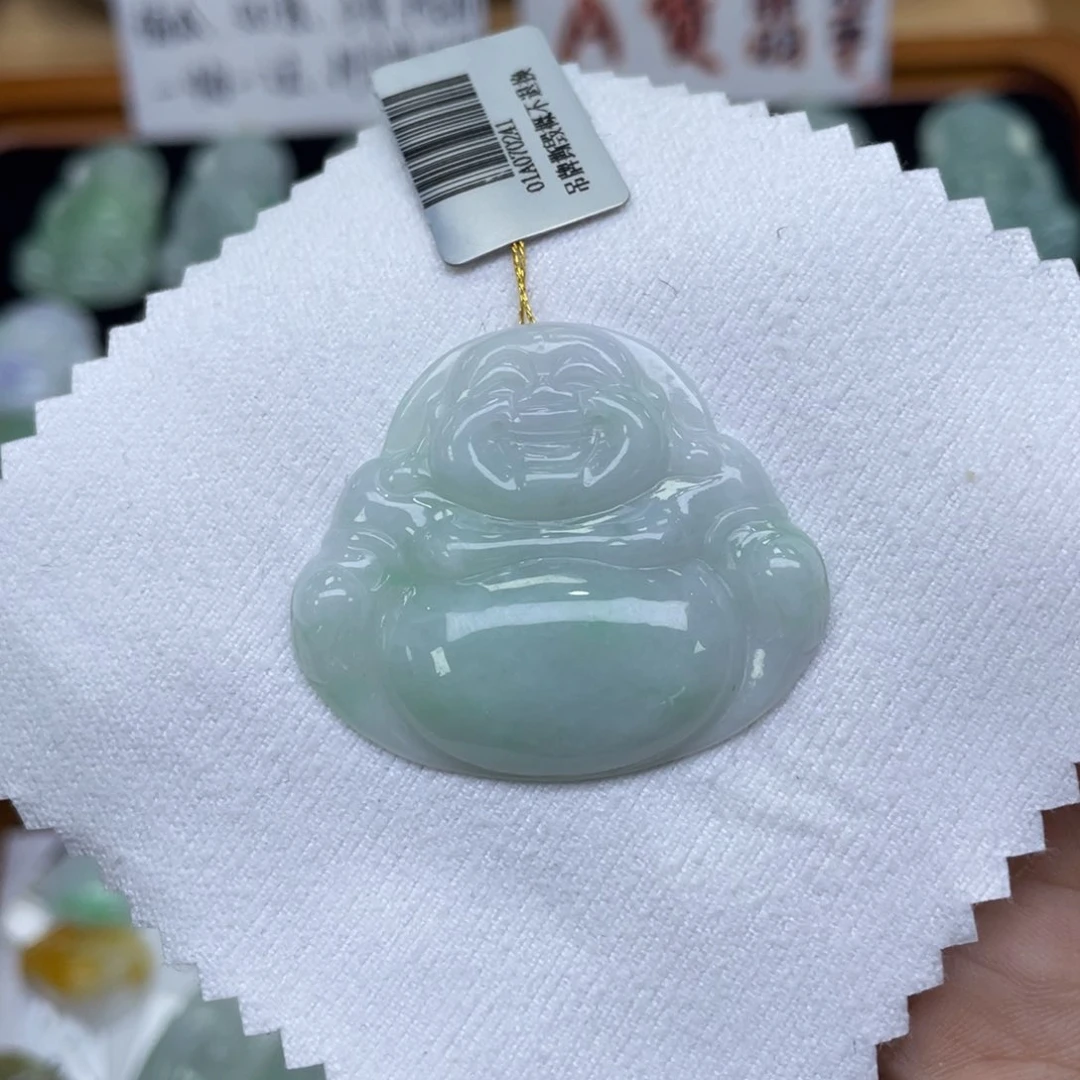 颈饰未镶嵌翡翠佛公