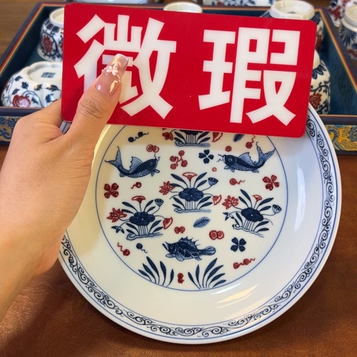 或***.瓷片景德镇陶瓷手工手绘