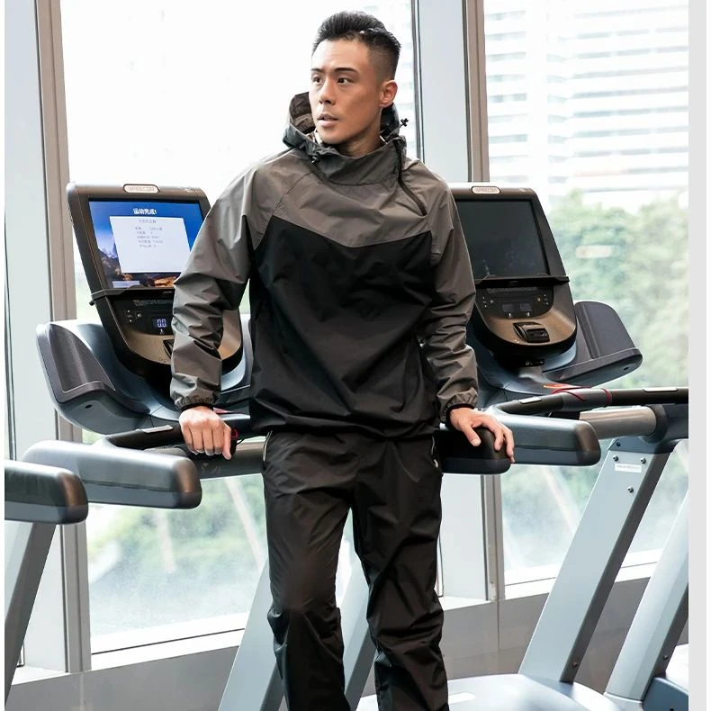 暴汗服健身加大码发汗运动套装降体服爆汗服宽松大码