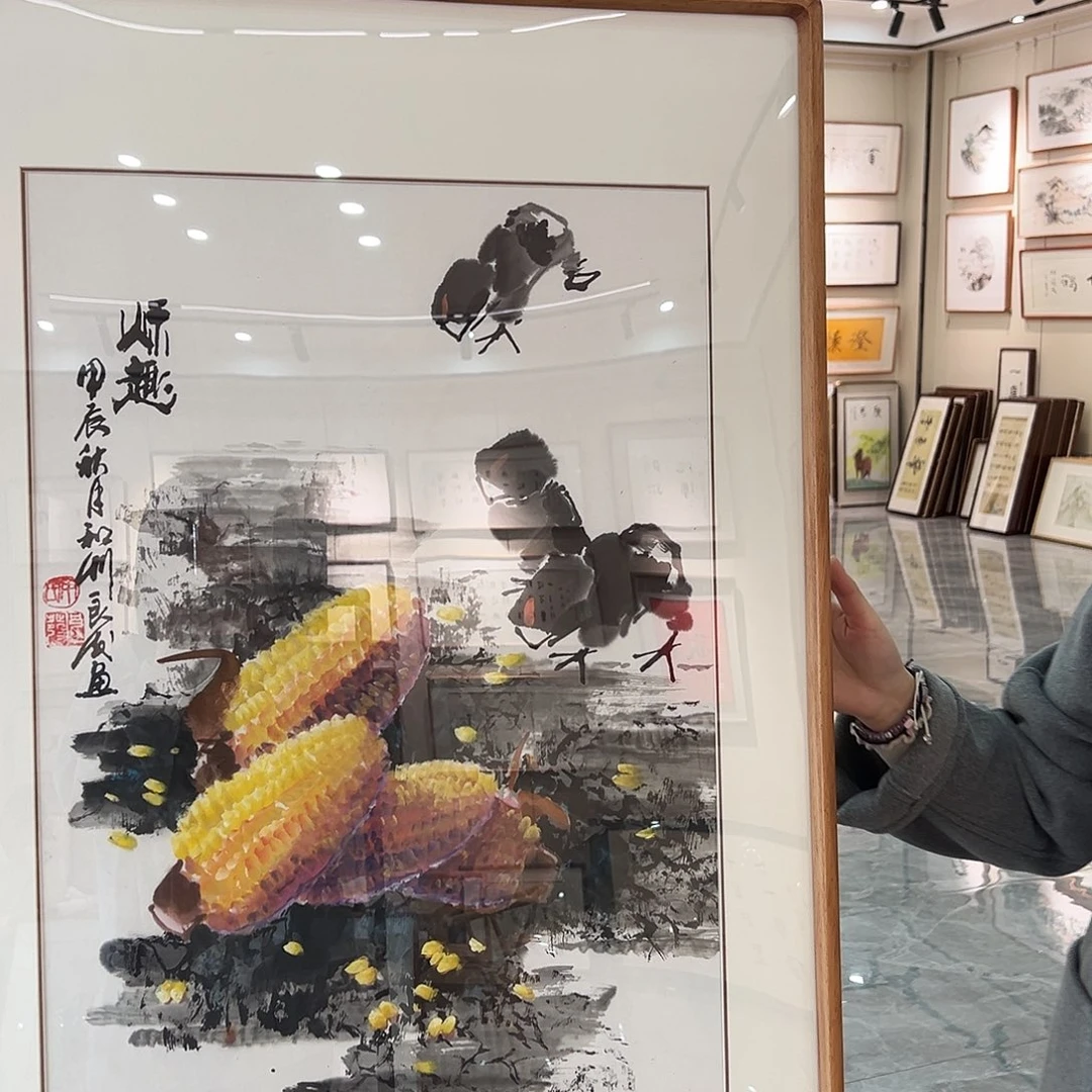 油画汉墨轩书画作品