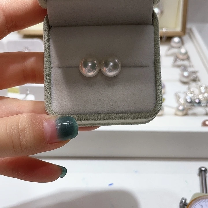 非金属9.5mm正圆银蓝侧面生长纹不退换