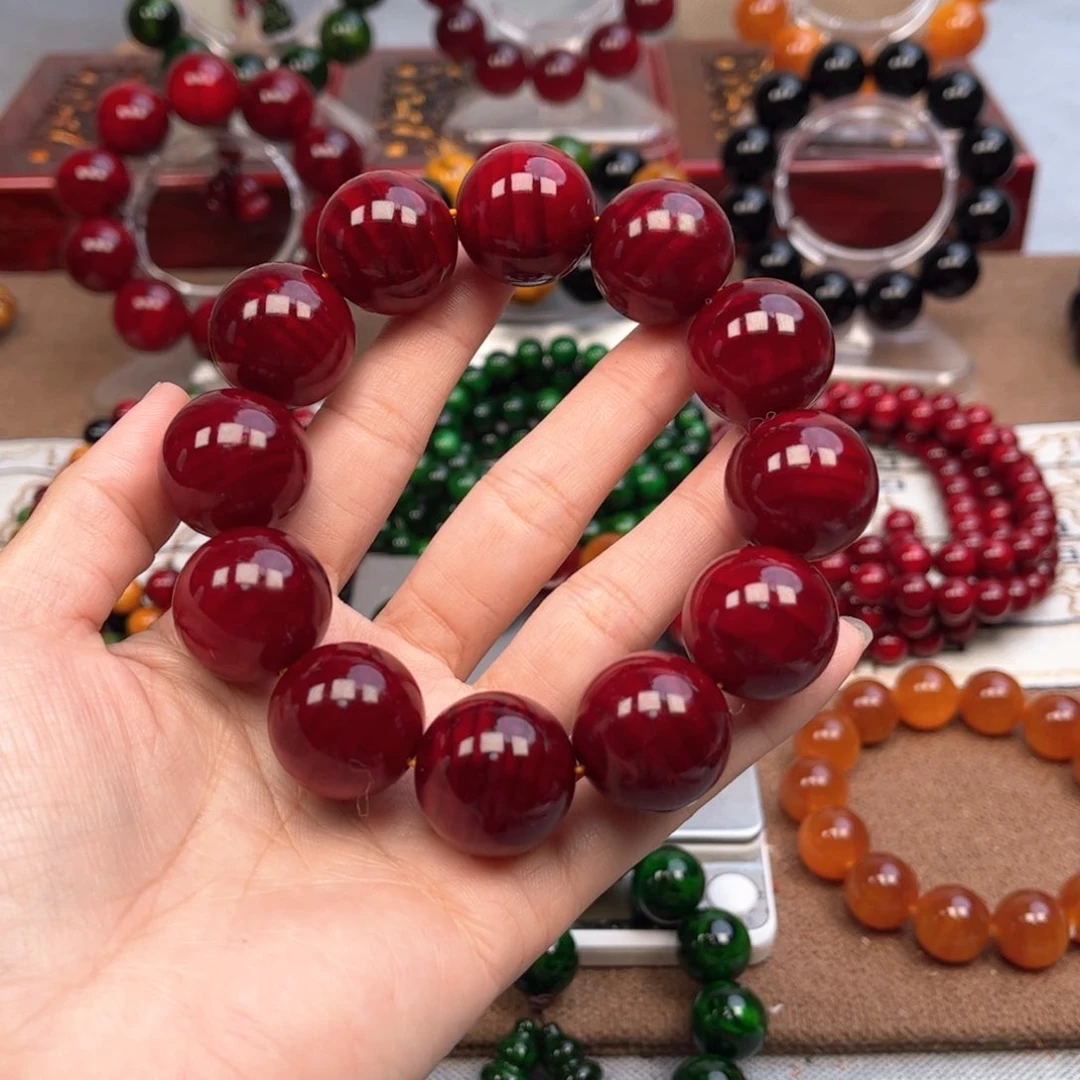 贝壳杉（血龙木）手串/手链2.0*12