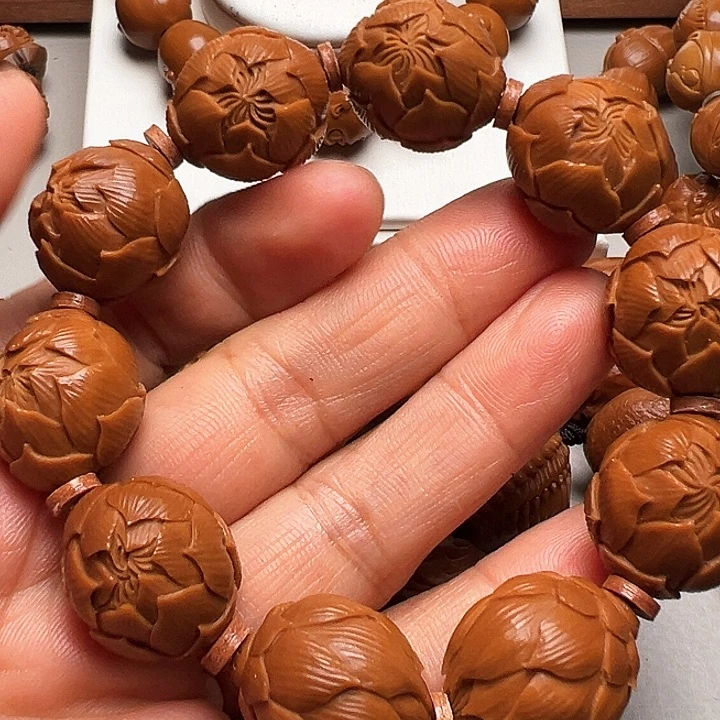 橄榄核手串/手链莲花