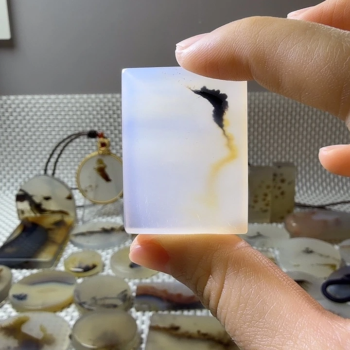 玛瑙/玉髓未镶嵌吊坠(不含链)40