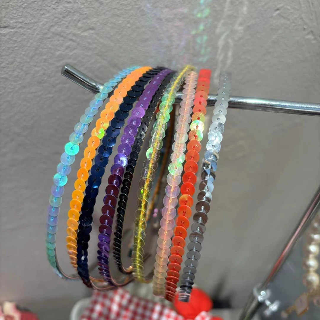 韩国时尚亮片发箍PF14