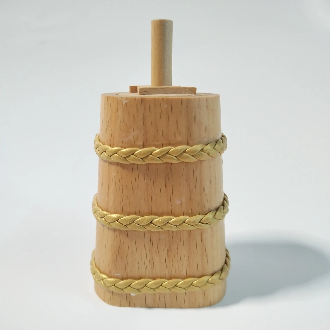 民族特色牙签筒木制牙签盒创意手工