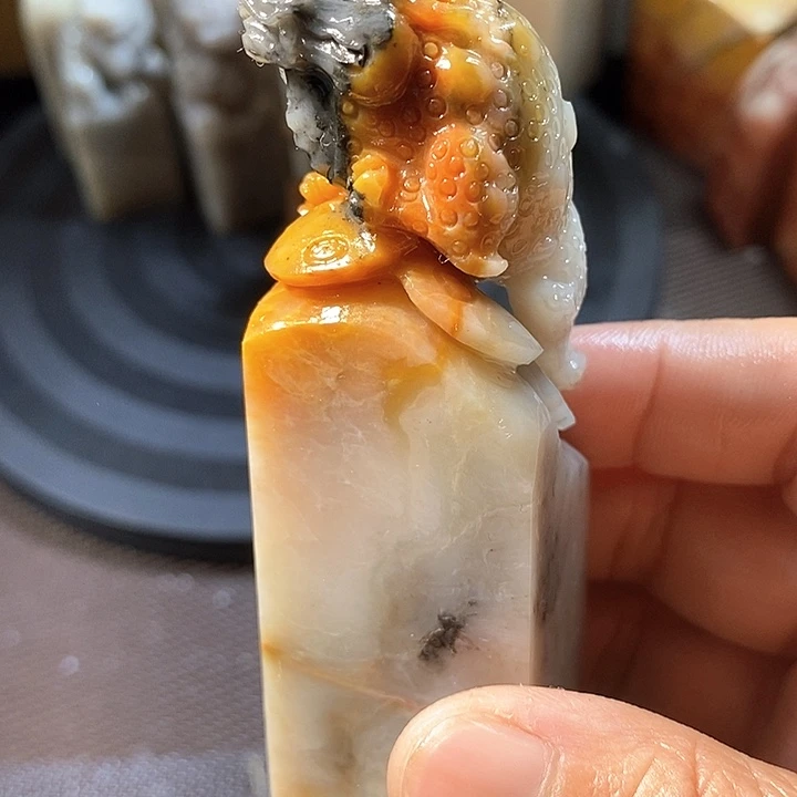 巴林石印石青*蓝