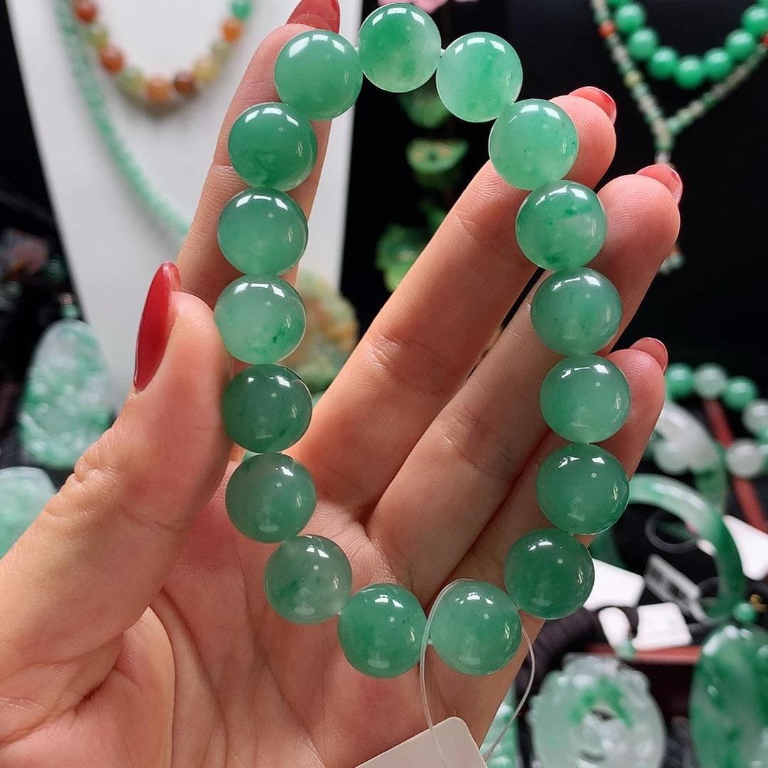 石英质玉未镶嵌手串13