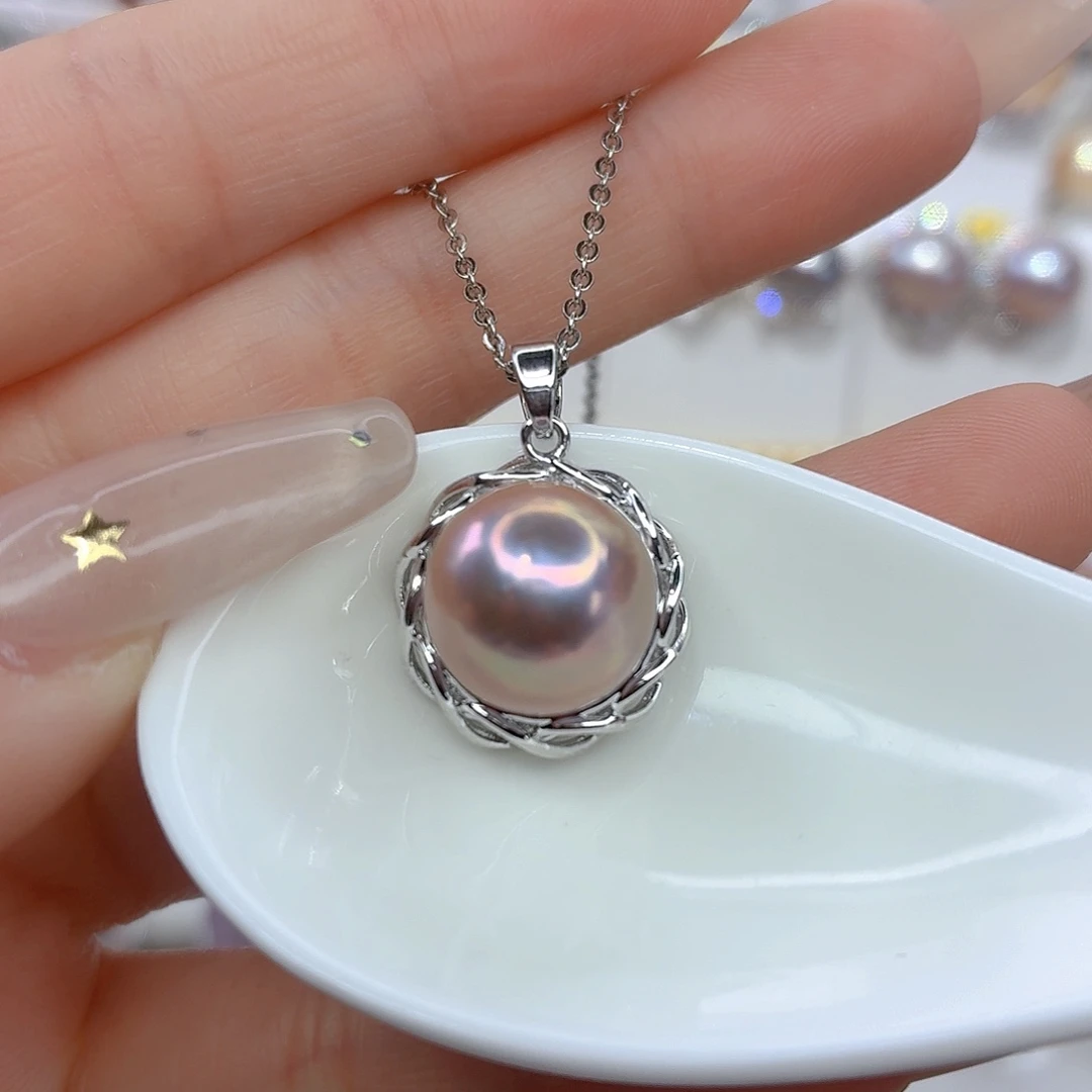 淡水珍珠合金颈饰
