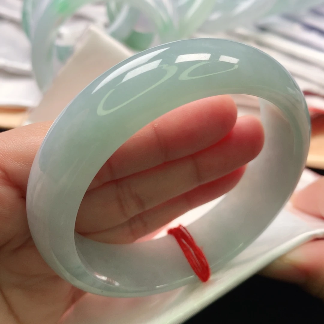 翡翠未镶嵌手镯缅甸59.60