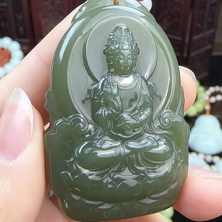 和田玉挂件未镶嵌