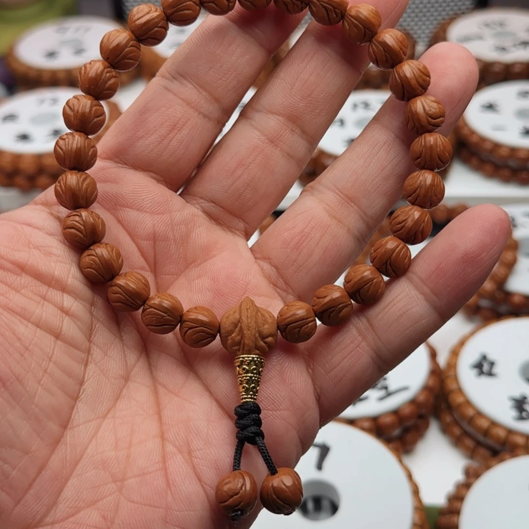 桃核吊坠缘**空桃核手串