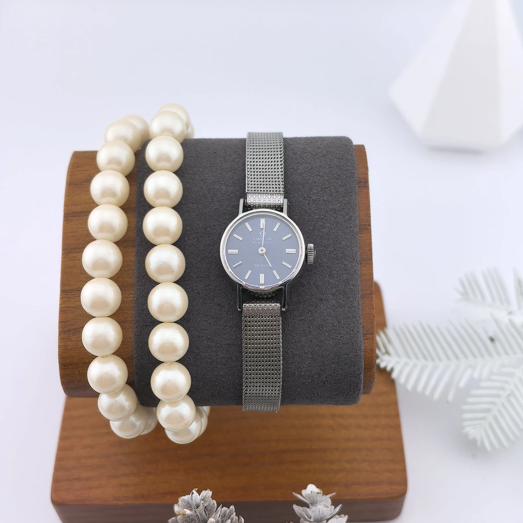 95新 Omega/欧米茄 中古欧米茄女表/自动机械/表经18mm/01270