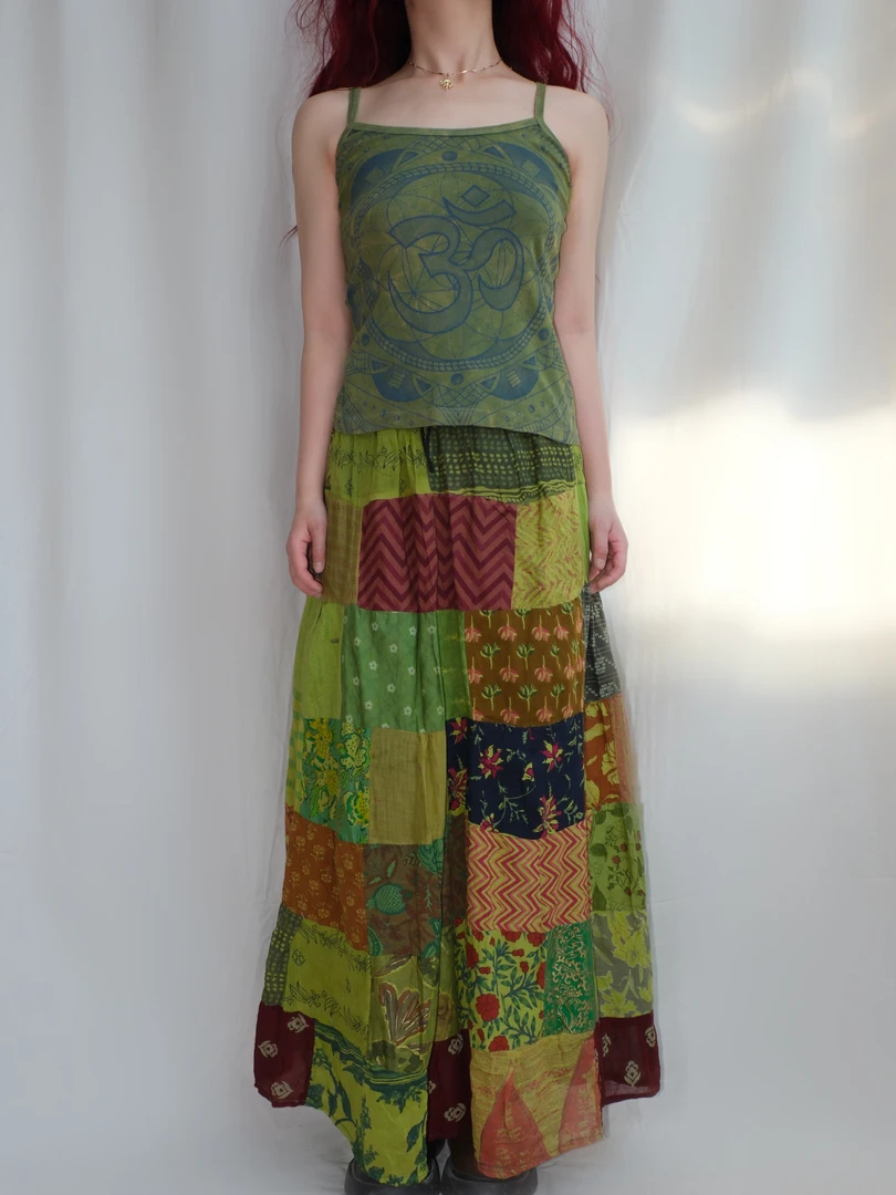 尼泊尔吊带连衣裙10-100-不退不换-植物染色水洗会掉色