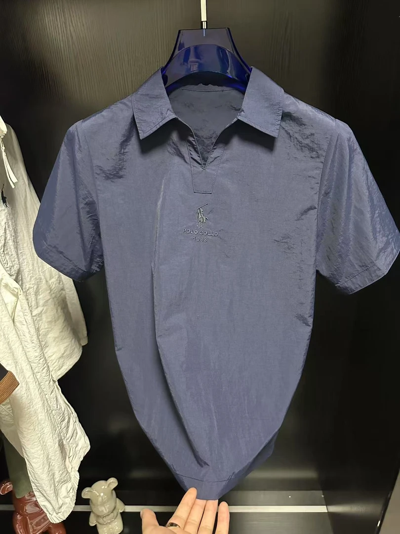 {官方款号056}2025早夏高定防晒短袖--ZP056{宝蓝色}