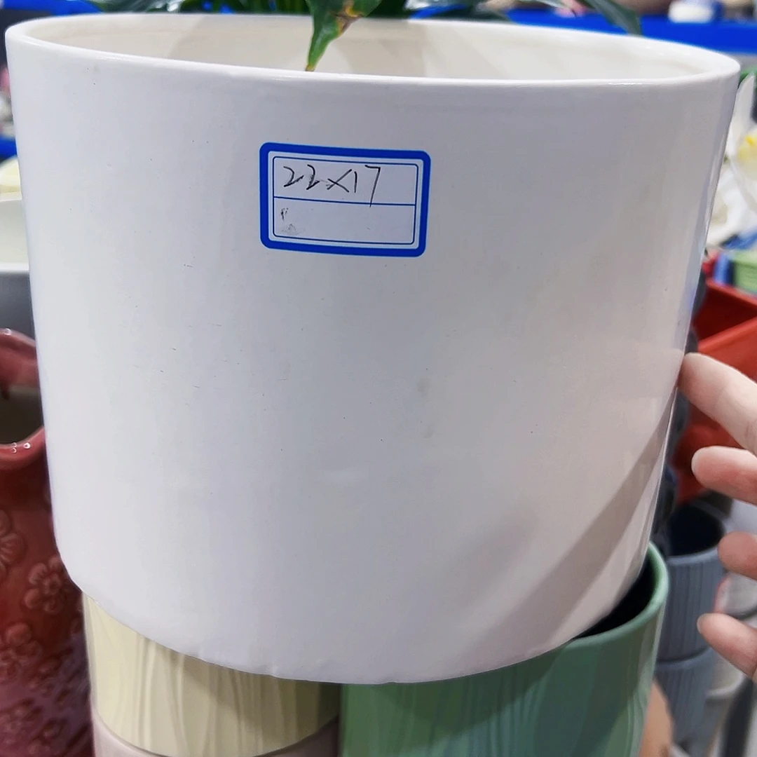 外贸尾单陶瓷花盆凑单10米包邮