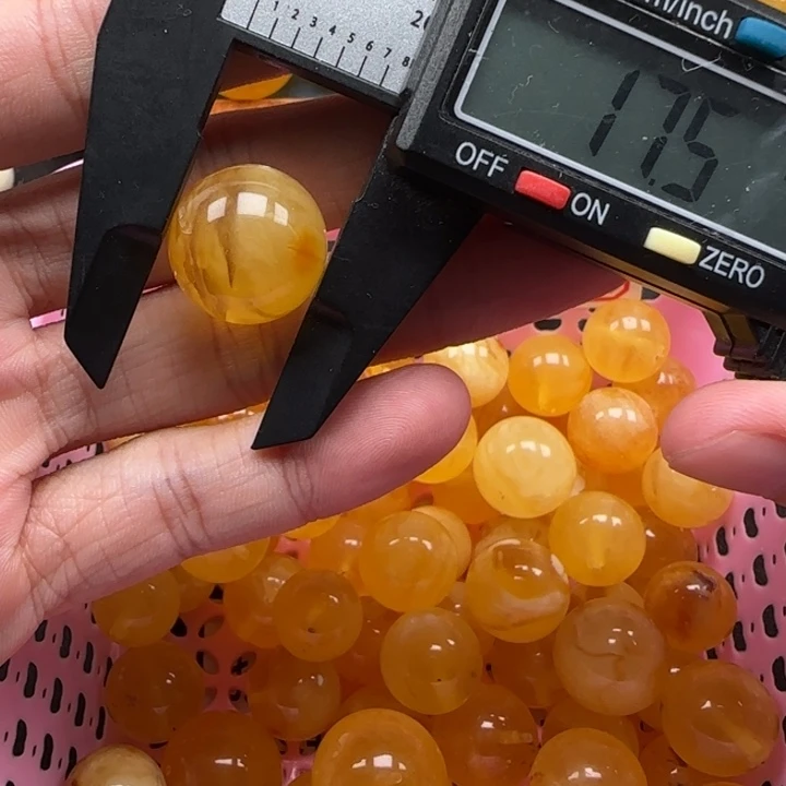 蜜蜡未镶嵌珠宝奇石天然334