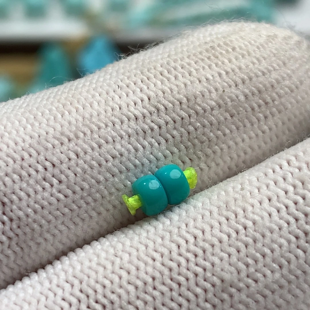 绿松石未镶嵌散珠