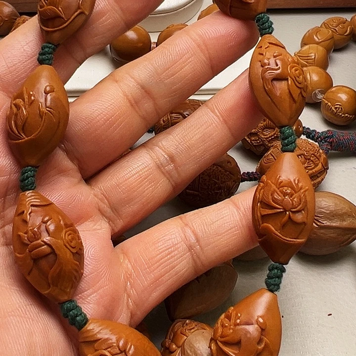 手串/手链橄榄核两花无相