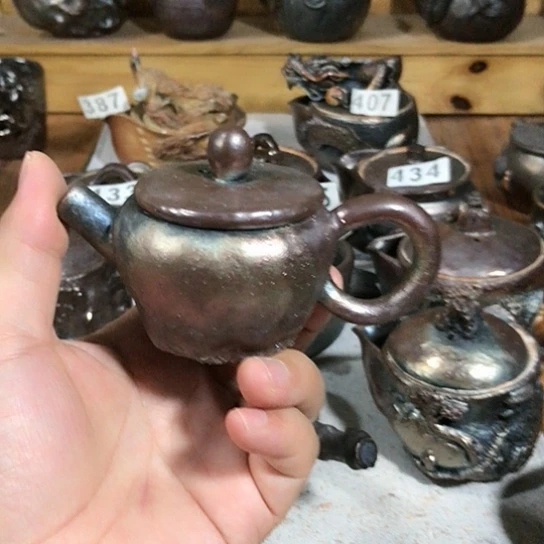 瓷片容量70cc小茶壶