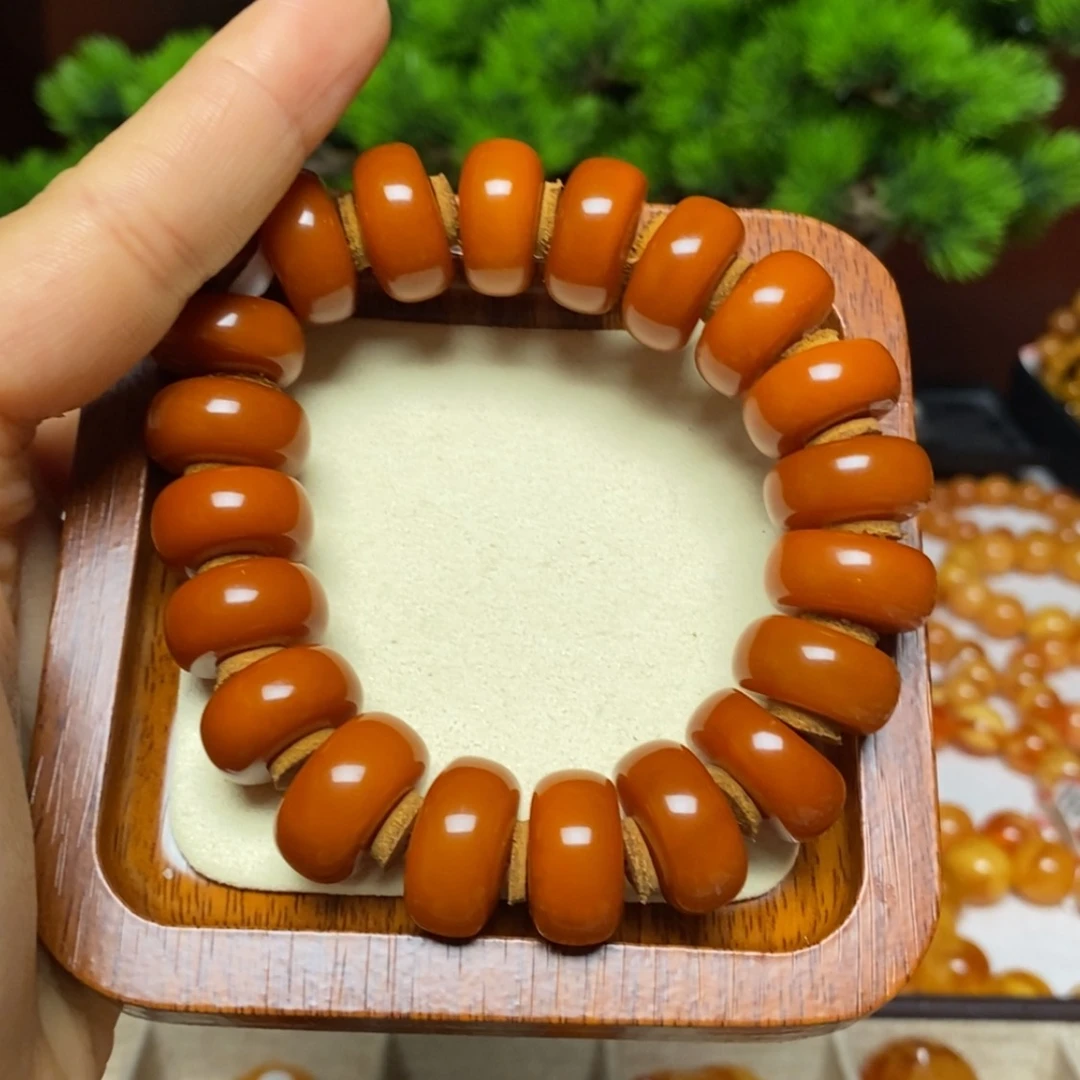【闪购商品】手链蜜蜡未镶嵌⭐**原手串