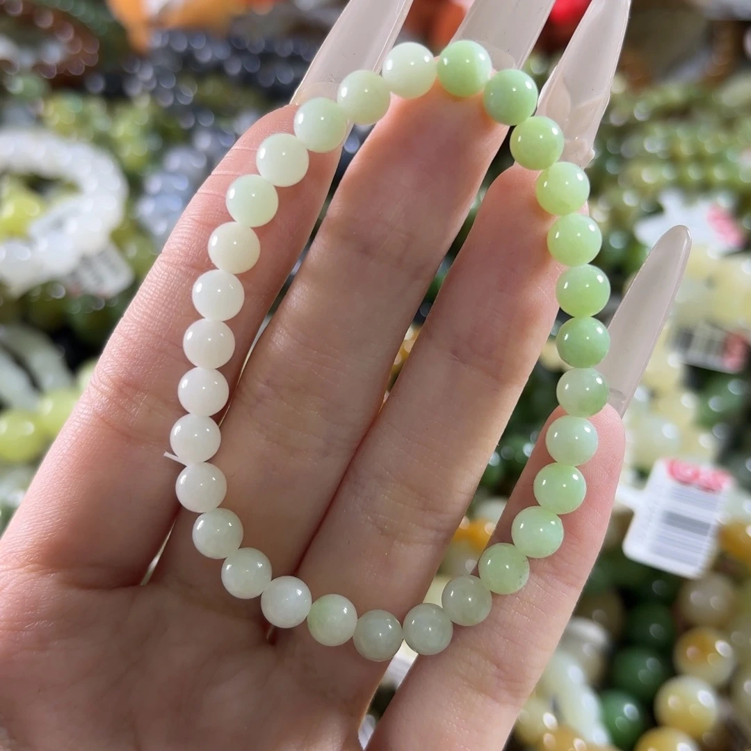 和田玉未镶嵌手链286