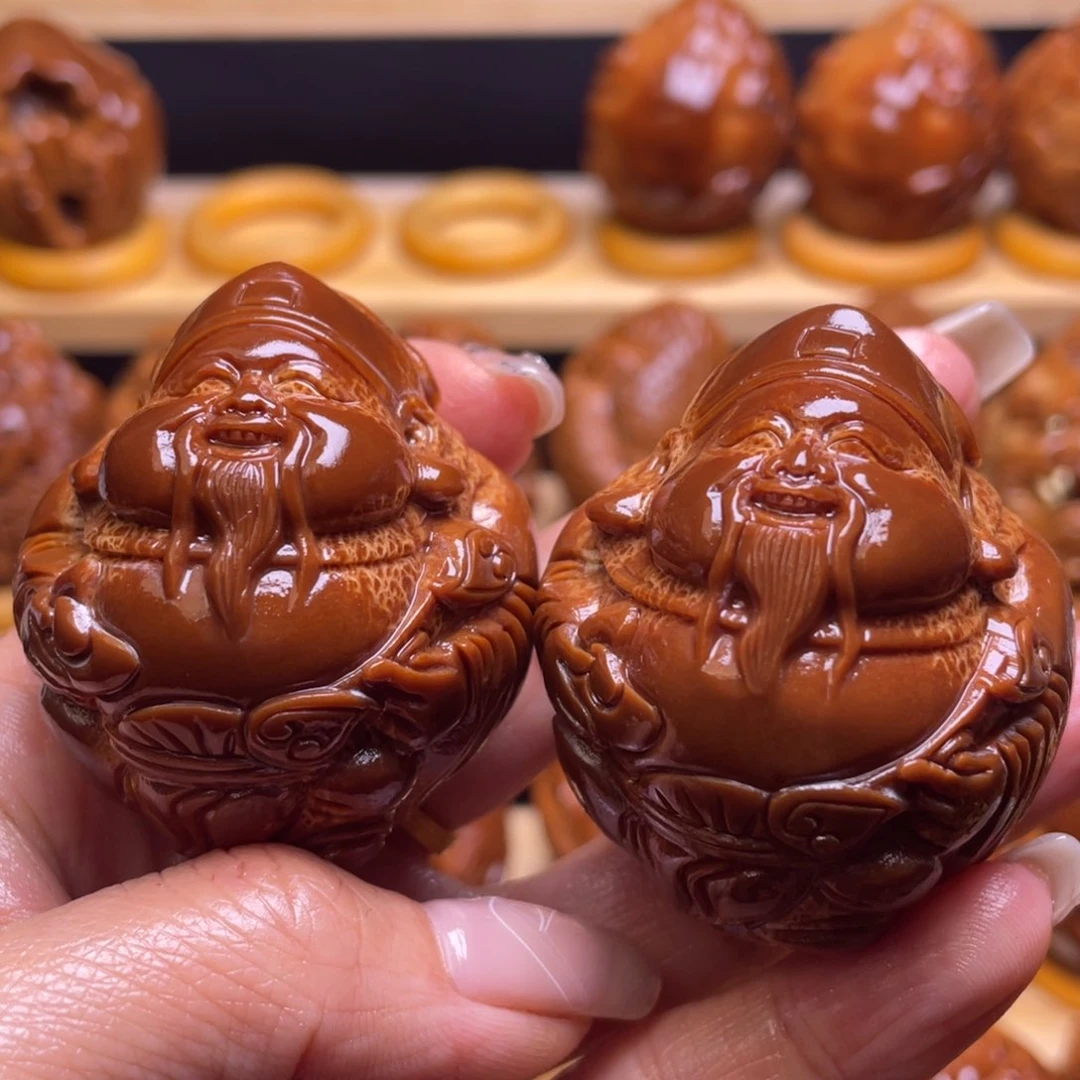 橄榄核把件玲**女巴西大橄榄