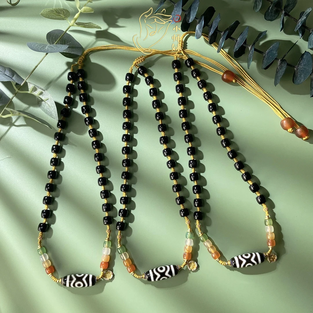 扶摇臻选|彩色熊猫三Y吊坠多样性发一个0049