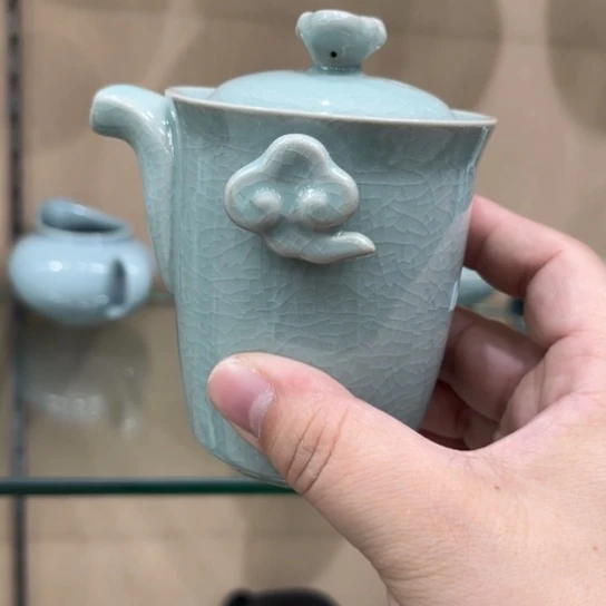 瓷片陶瓷茶具汝瓷茶具