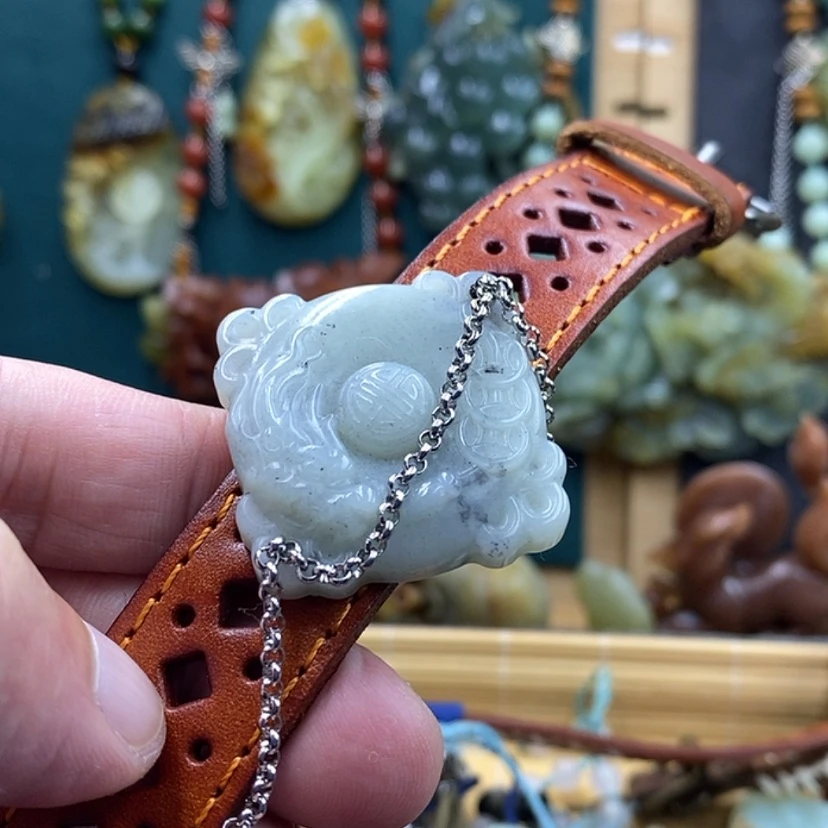 【闪购商品】未镶嵌岫玉手牌