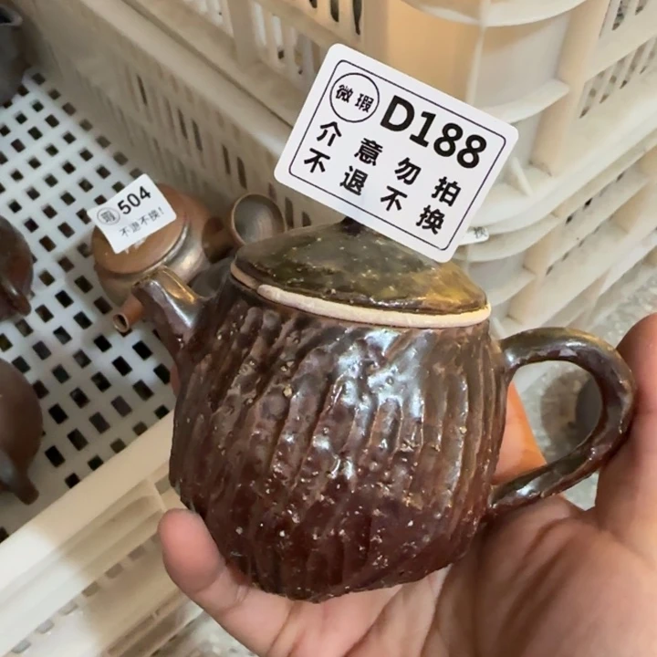 粗砂茶壶柴烧新品福利多多