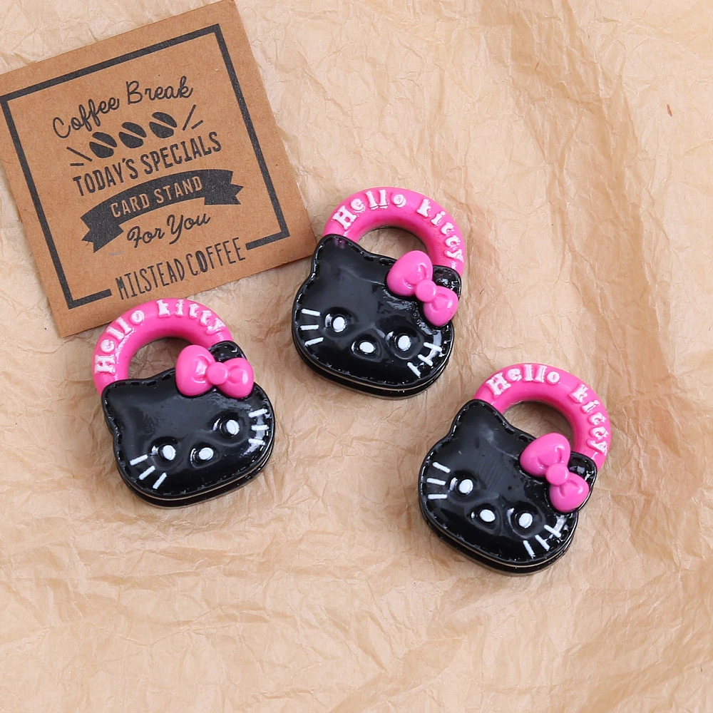 定制【玫红撞色KT包包】 新款DIY饰品树脂配件奶油胶自制手机壳材料