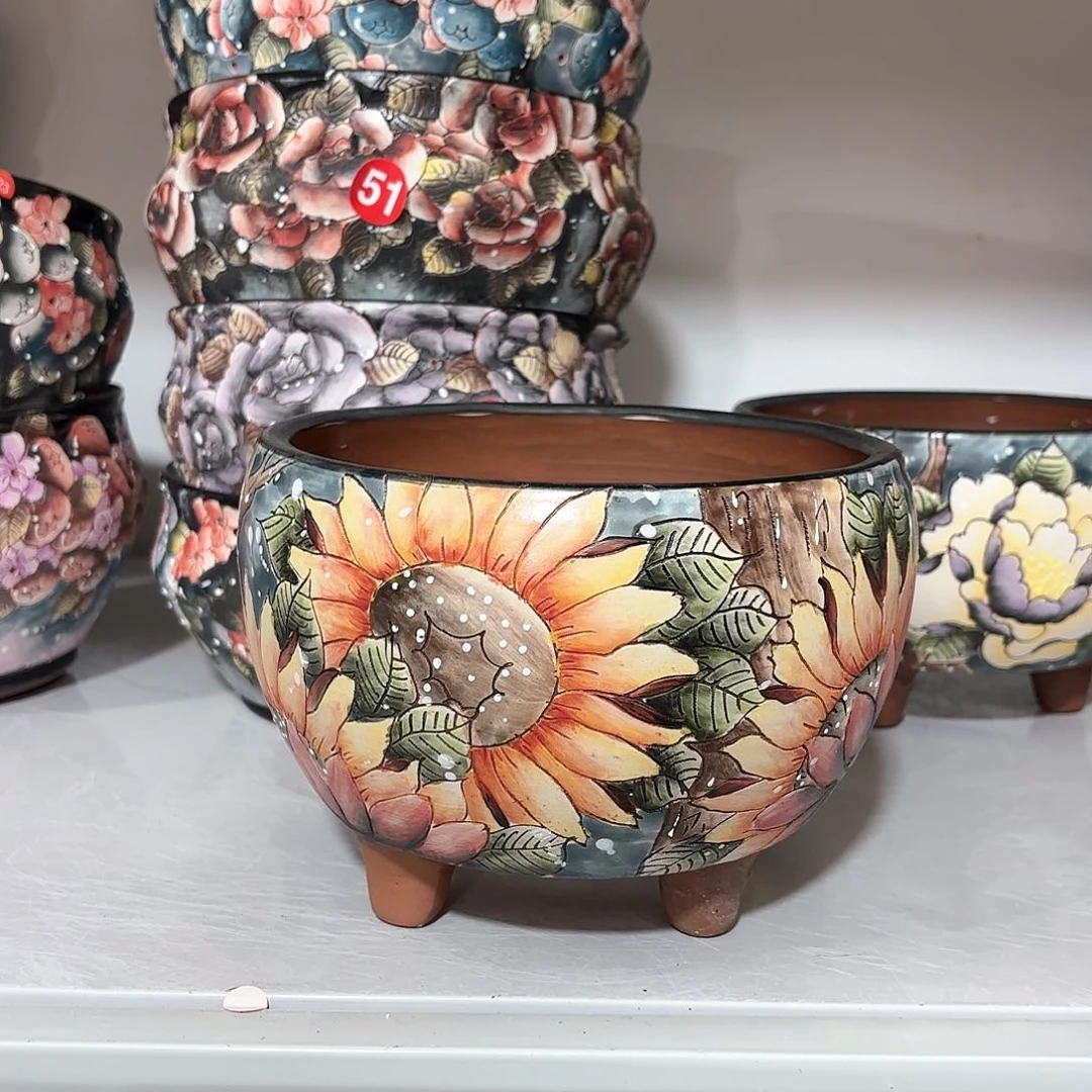 紫砂花盆花盆默认微瑕15/12