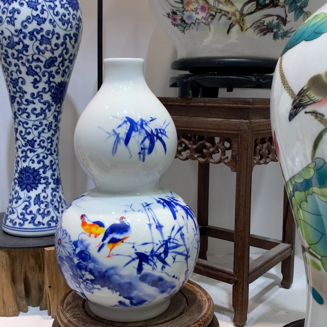 景德镇陶瓷花瓶摆件