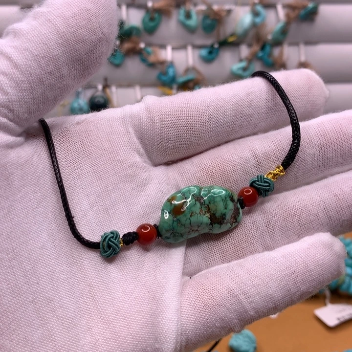 绿松石未镶嵌原矿原矿