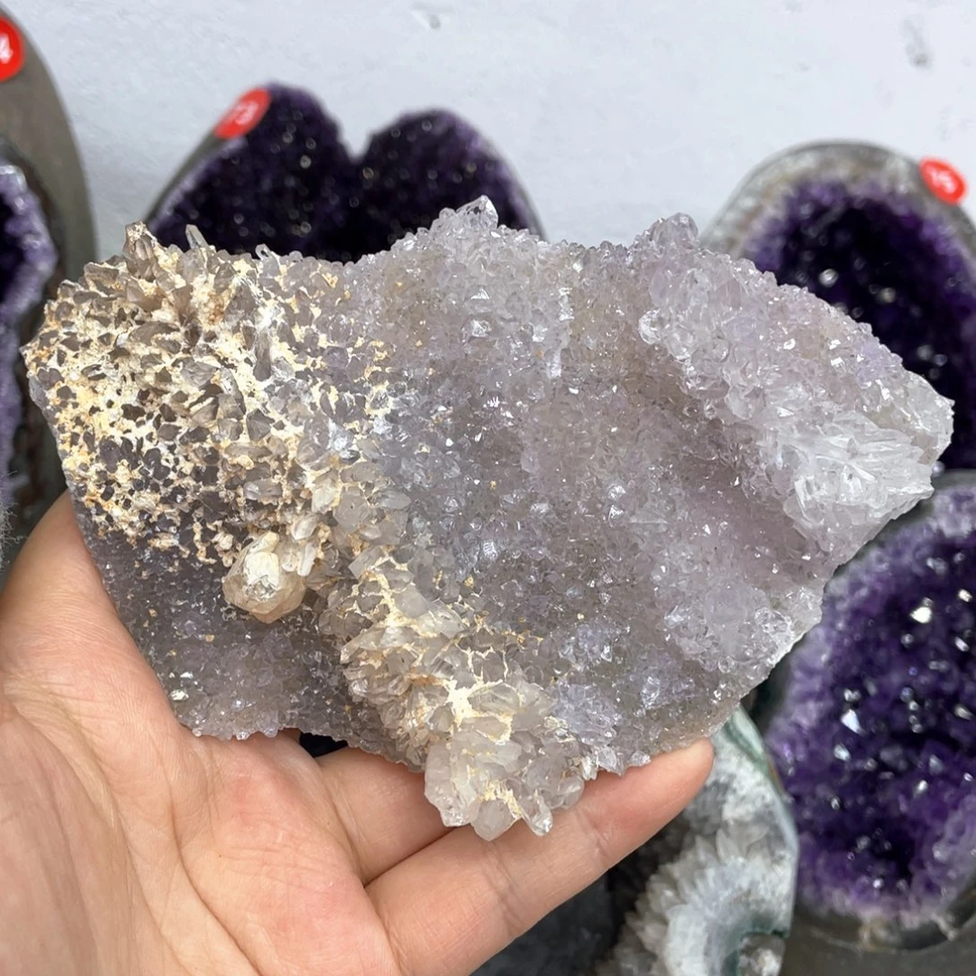 紫晶珠宝半成品未镶嵌捡漏