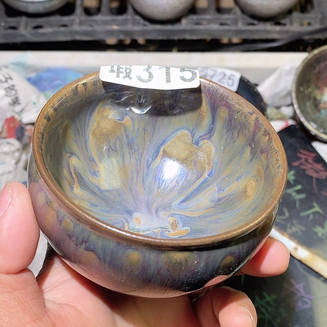 茶盏微瑕建盏主人杯子